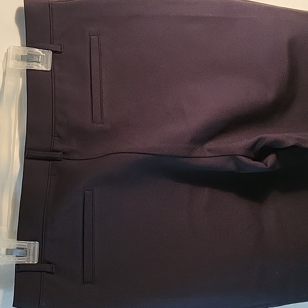 Quince NAVY Ultra Stretch Ponte STRAIGHT LEG Pants in Many Sizes - Picture 6 of 10